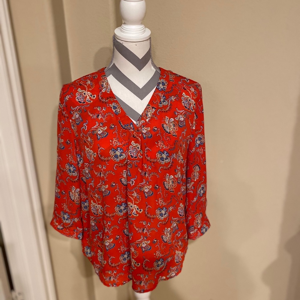 Brand new Cynthia Rowley sz M, short sleeve top